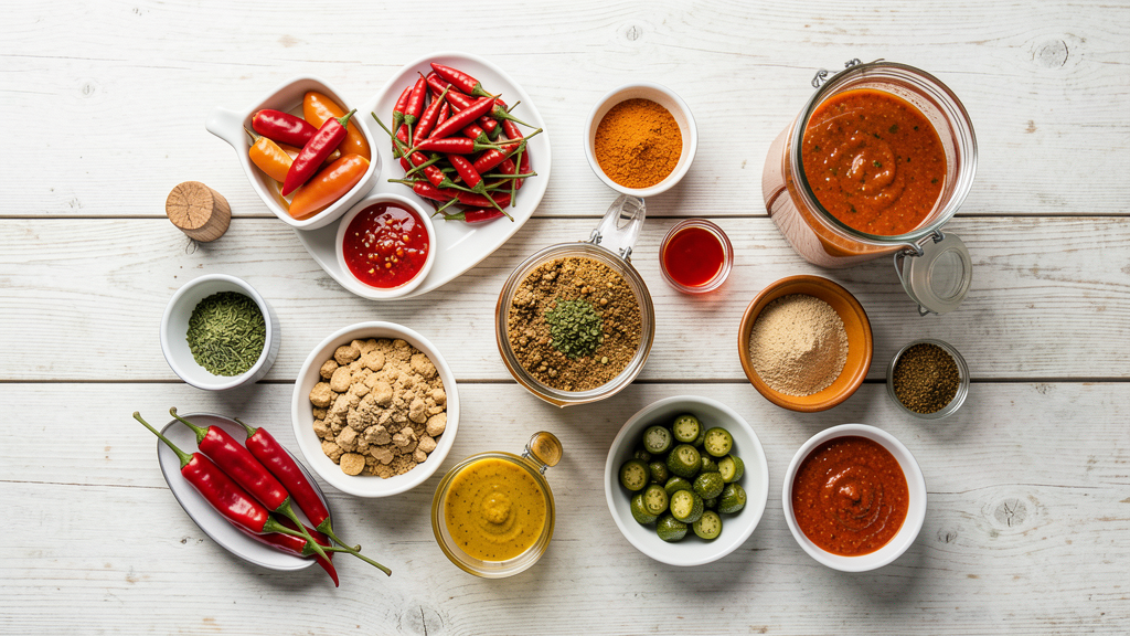 Editorial image illustrating Do You Really Need White Vinegar for Shelf-Stable Hot Sauce?