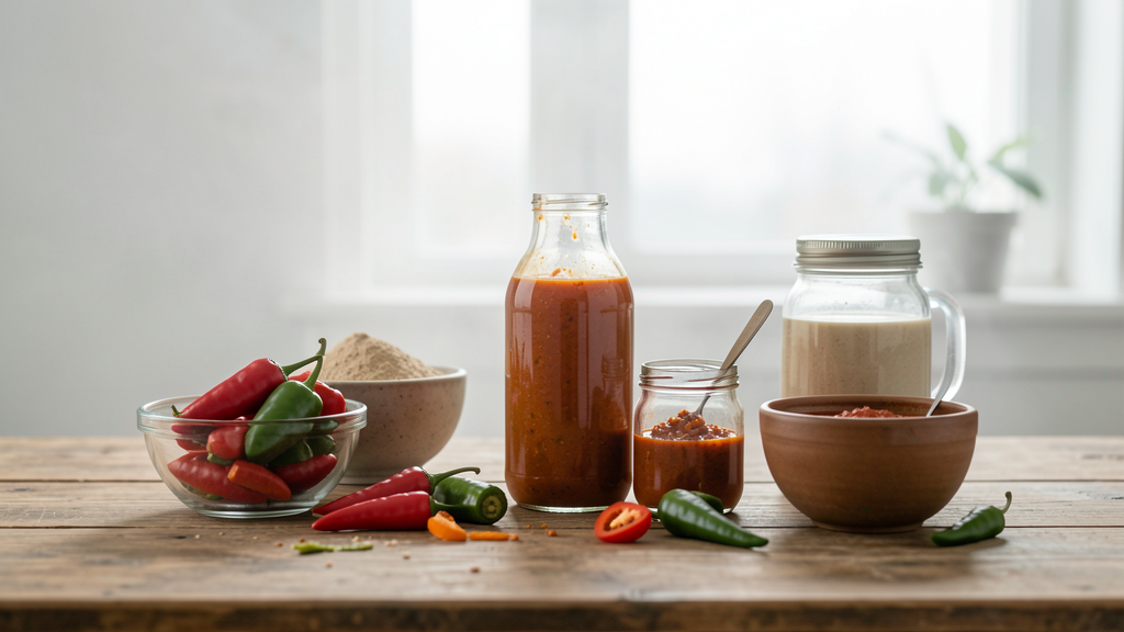Photographic detail related to Do You Really Need White Vinegar for Shelf-Stable Hot Sauce?