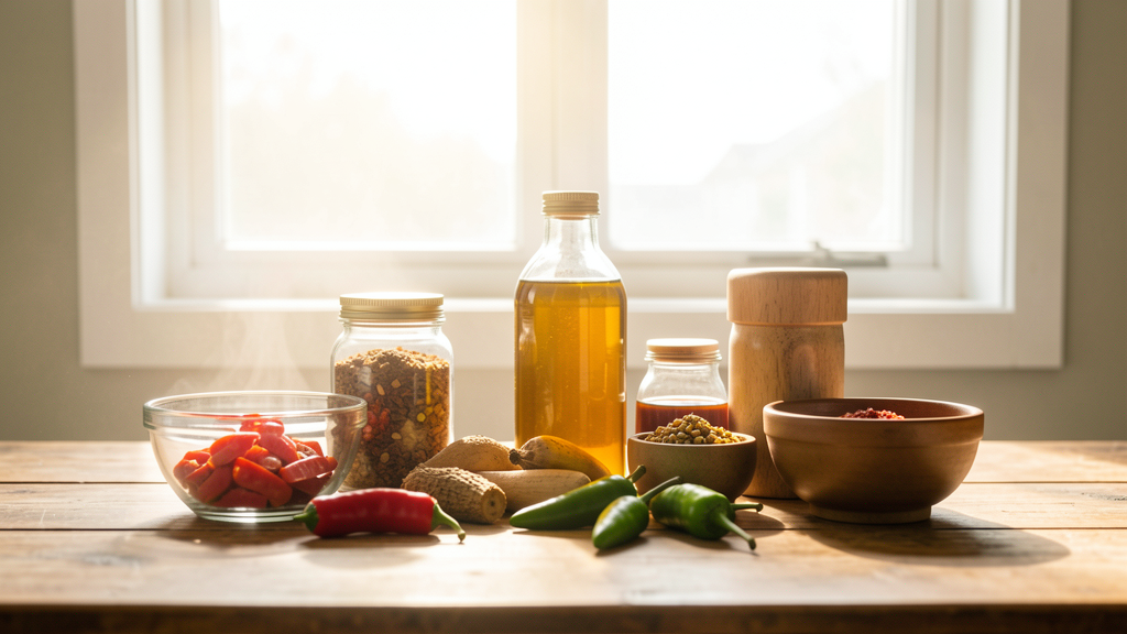 Photographic detail related to The 12-Minute Chili Oil Trick That Saved My Tuesday Dinner