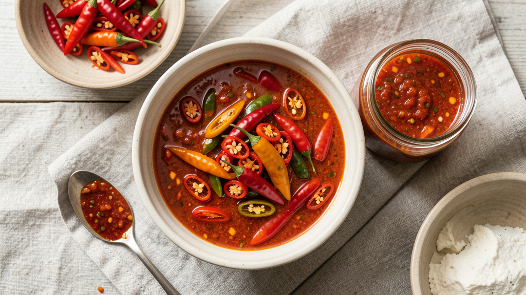 Photographic detail related to The Density Problem: Why Your Chili Oil Separates and How to Fix It